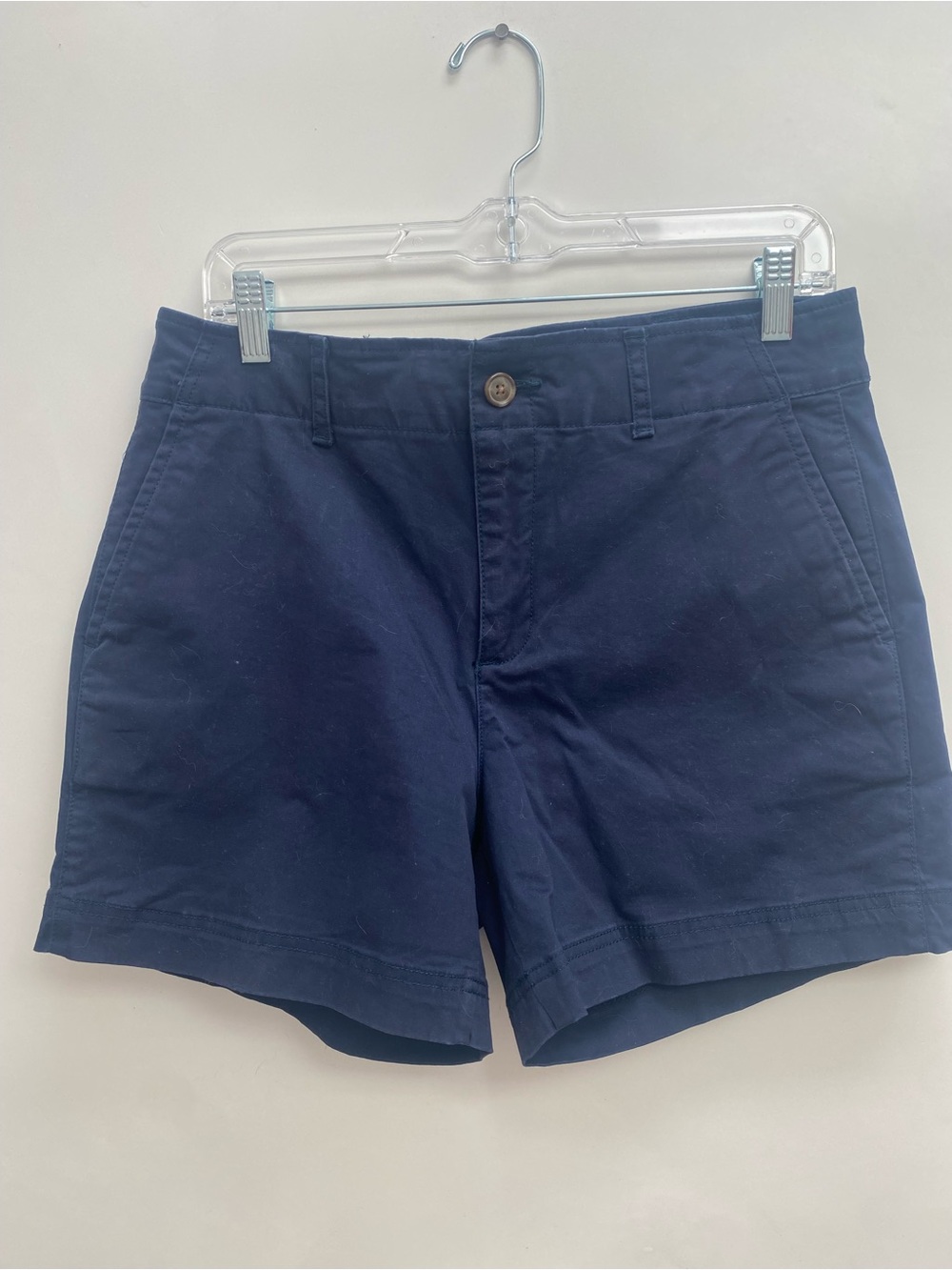 Gap Classic Navy High-Rise Chino Shorts